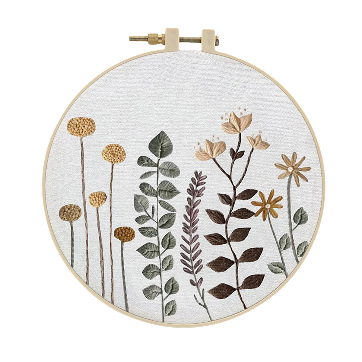 Embroidery Kits Cross stitch kits for Adult Beginner - Floral pattern