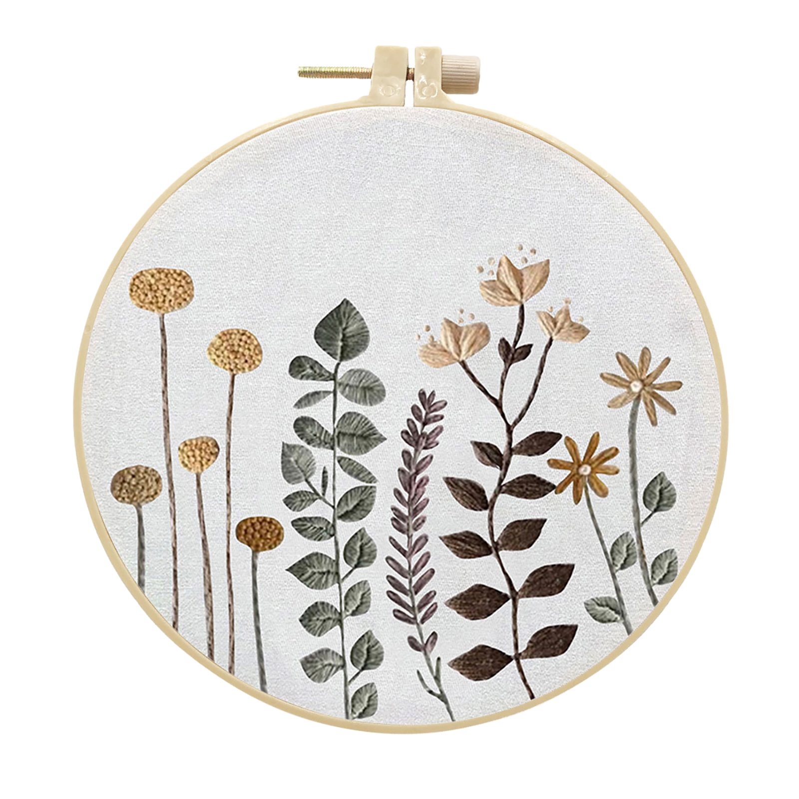 Embroidery Kits Cross stitch kits for Adult Beginner - Small wildflower Pattern