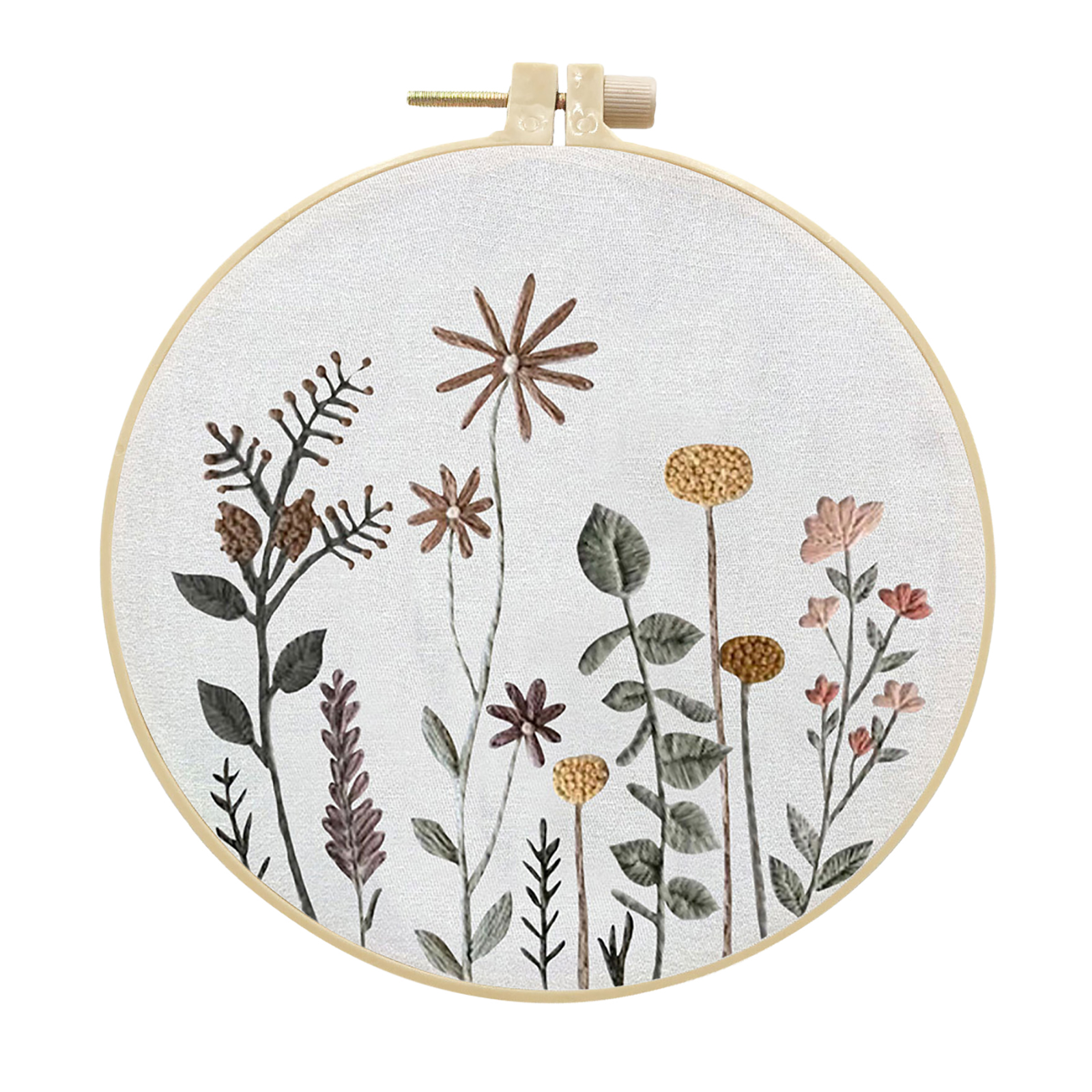 Embroidery Kits Cross stitch kits for Adult Beginner - Pretty flowers Pattern