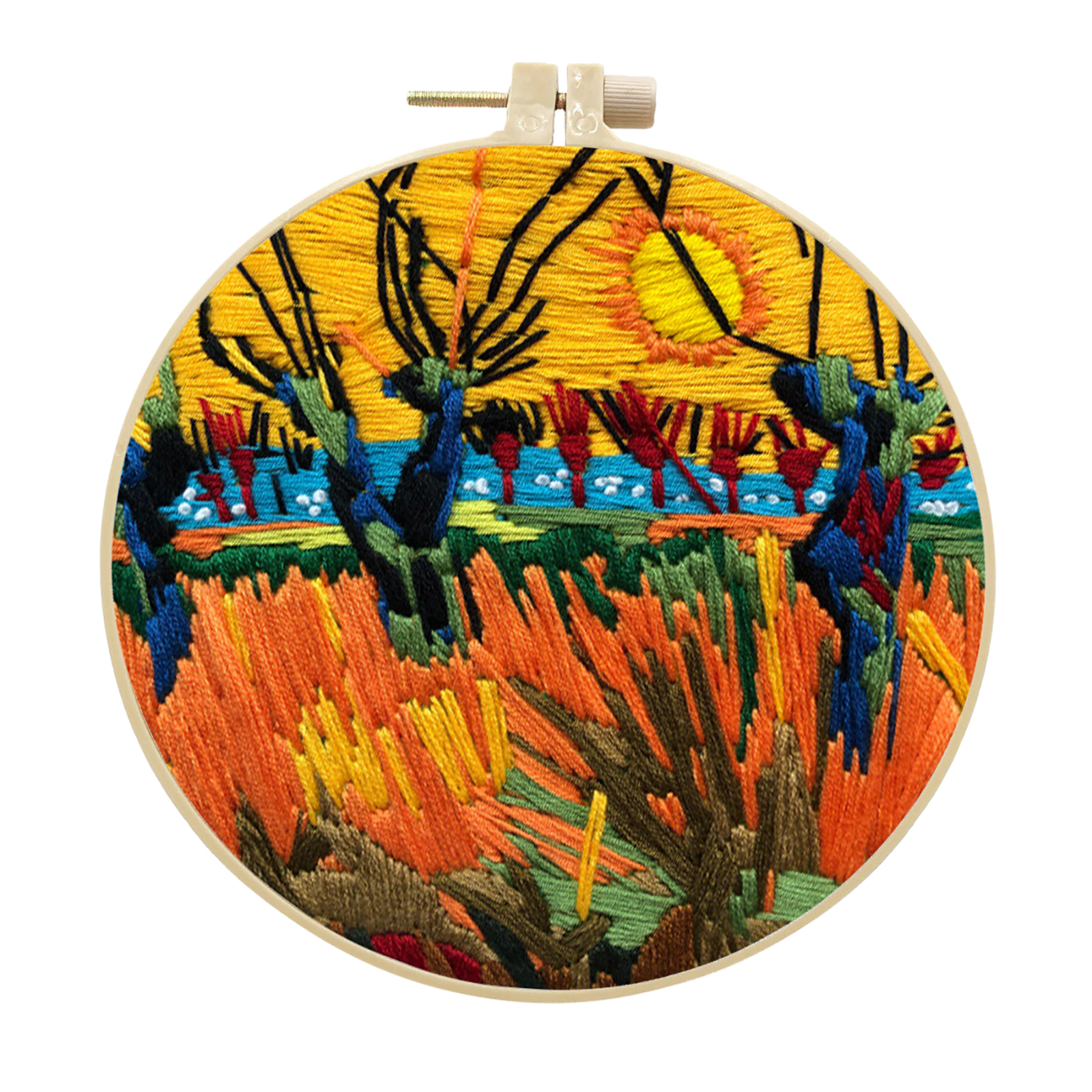 Handmade Embroidery Kit Cross stitch kit for Adult Beginner - To Love Van Gogh Pattern