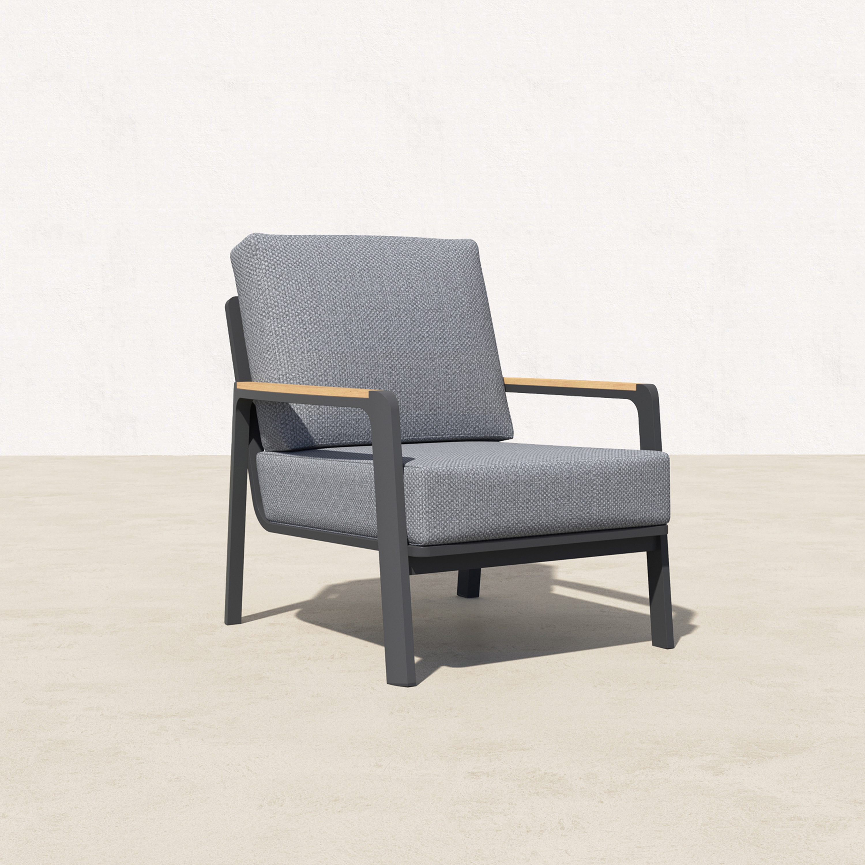 Orion Teak Outdoor Armchair-Baeryon Furniture