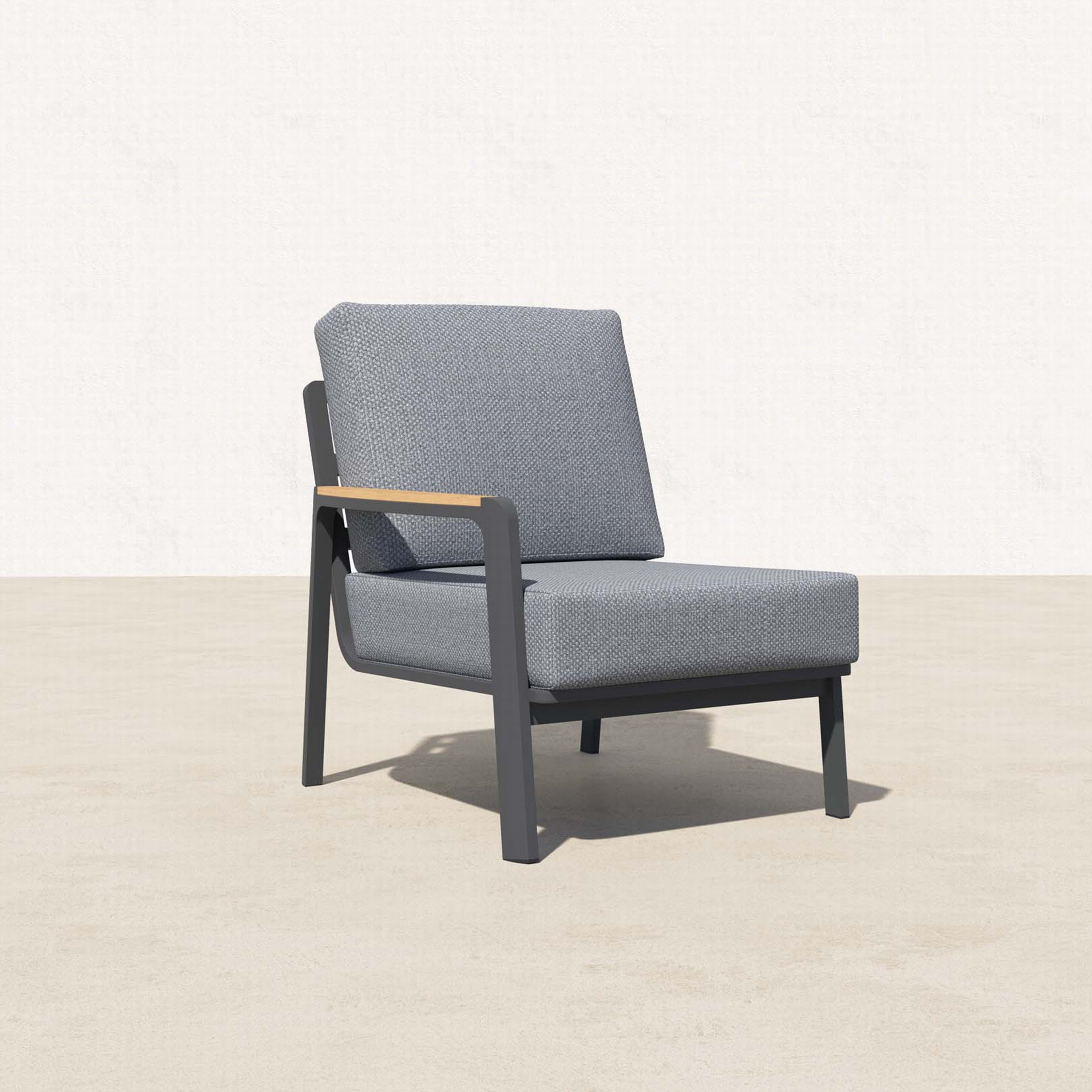 Orion Teak Outdoor Loveseat with Coffee Table - 4 Seat-Baeryon Furniture