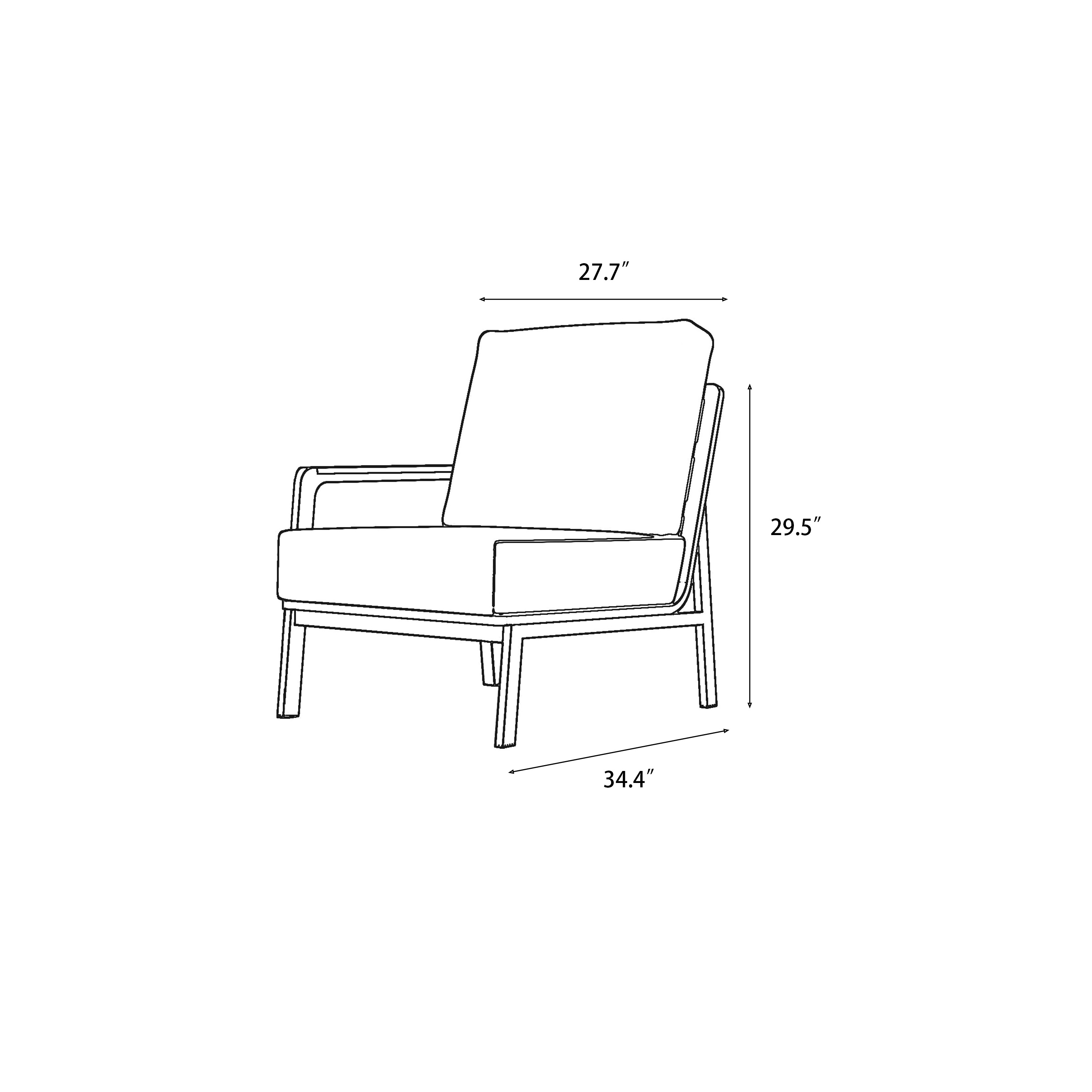 Orion Teak Outdoor Loveseat-Baeryon Furniture