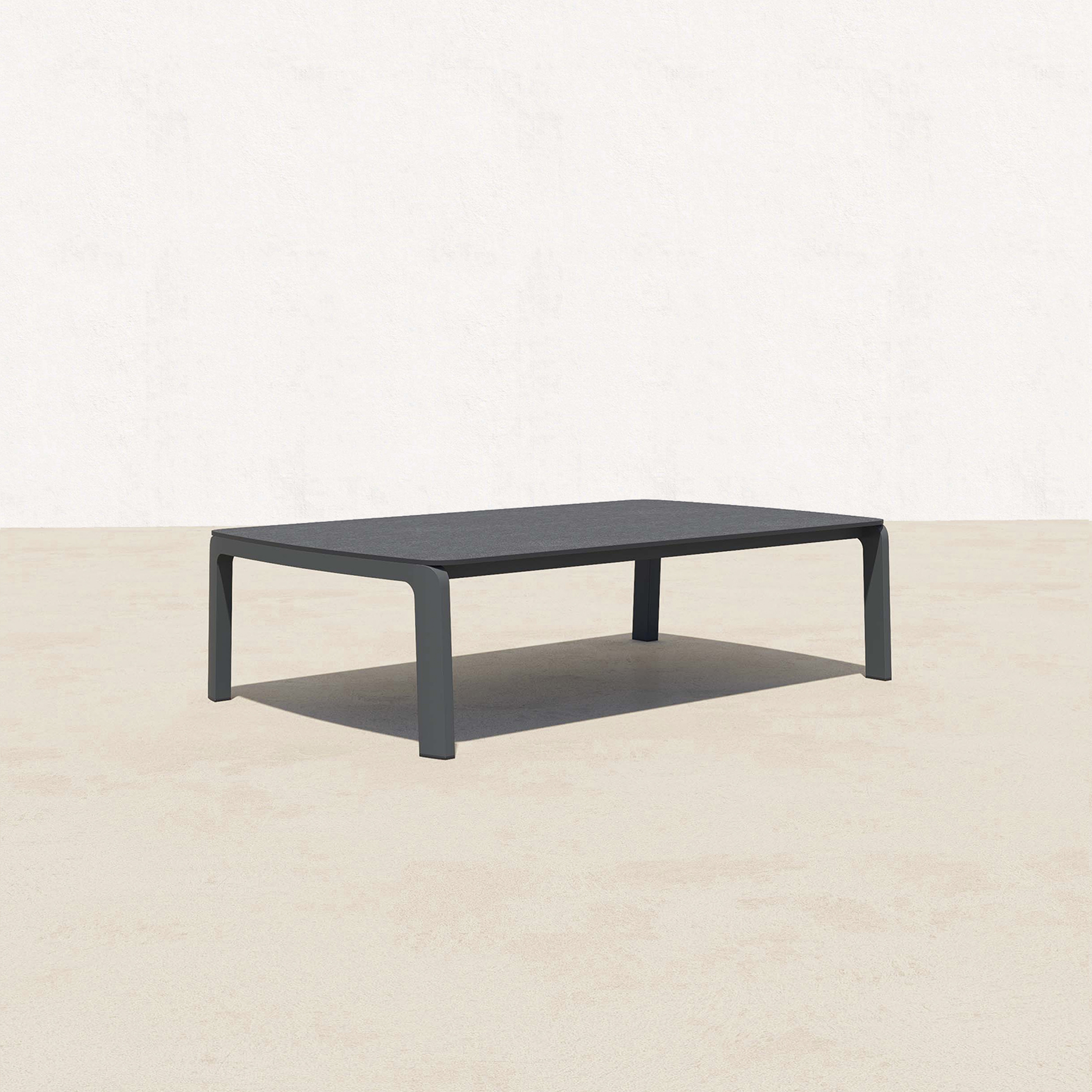 Orion Teak Outdoor Loveseat with Coffee Table - 4 Seat-Baeryon Furniture