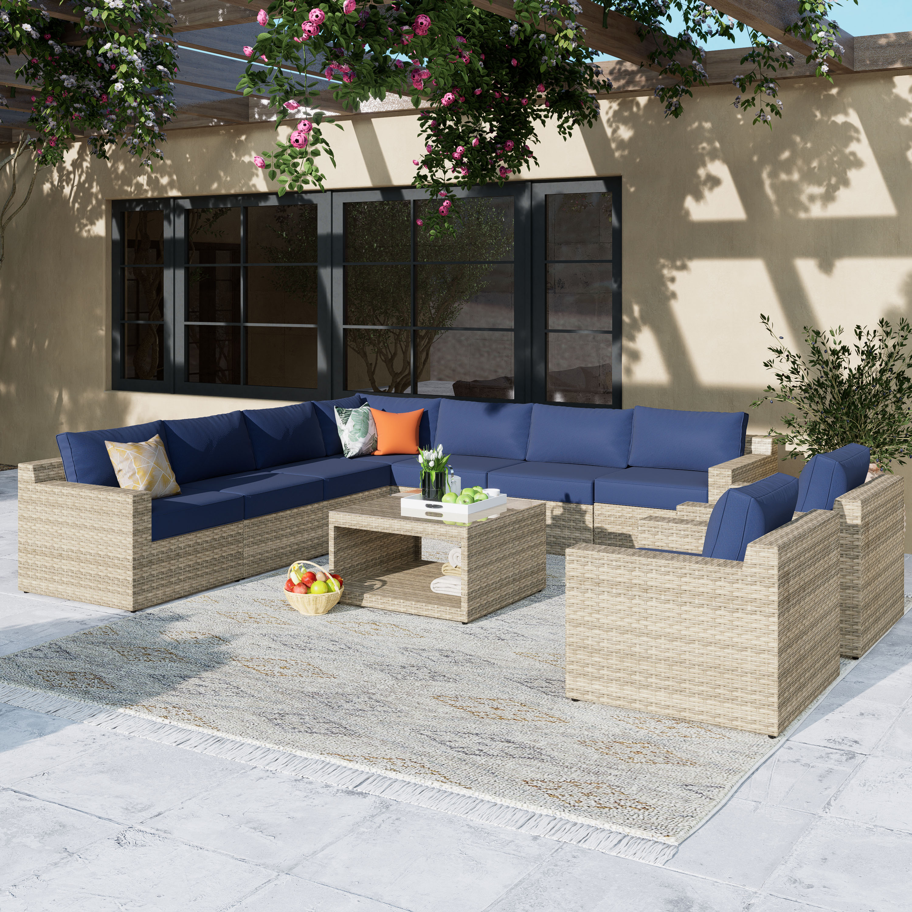 How To Select the Right Wicker Patio Furniture For Your Backyard-Baeryon Furniture