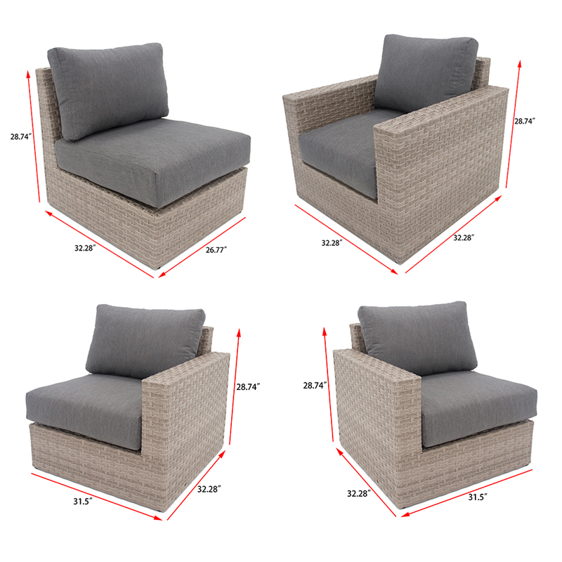 AVALON 7 Piece Wicker Seating Group-Baeryon Furniture