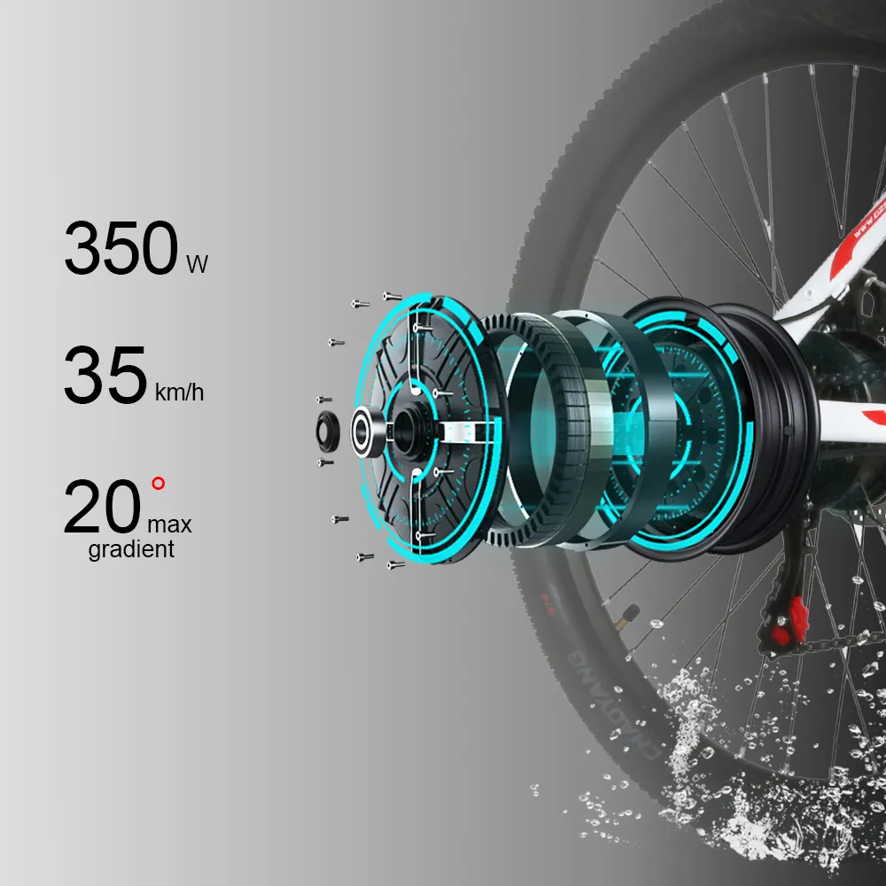 SAMEWAY SY26 e-Bike 36V Spoke Rim Mountain electric bicycle2