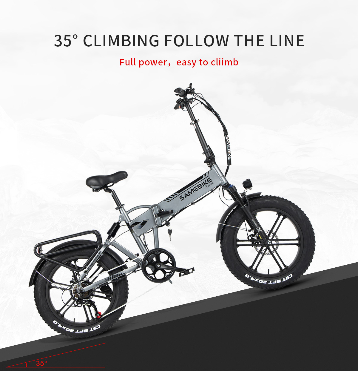 SAMEWAY XWLX09 48V Folding e-Bike2