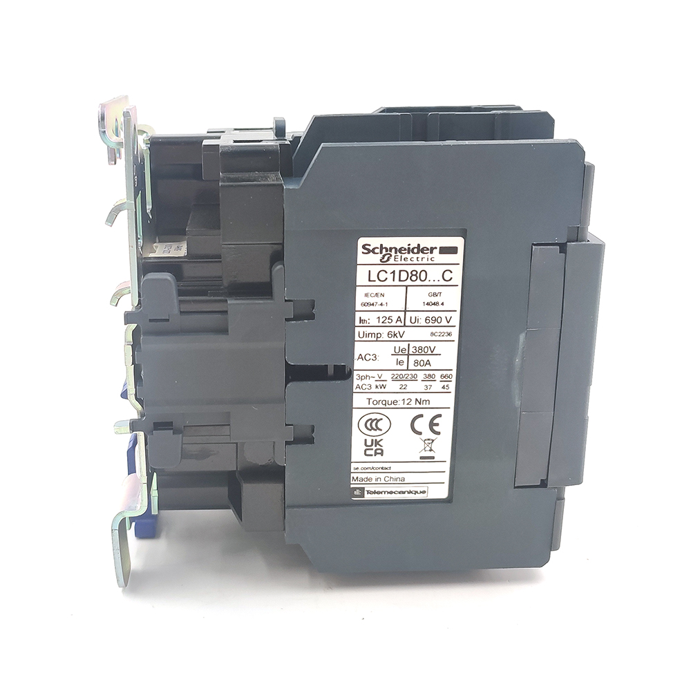 LC1D80M7 Schneider Contactor LC1D80M7C 3P 220VAC