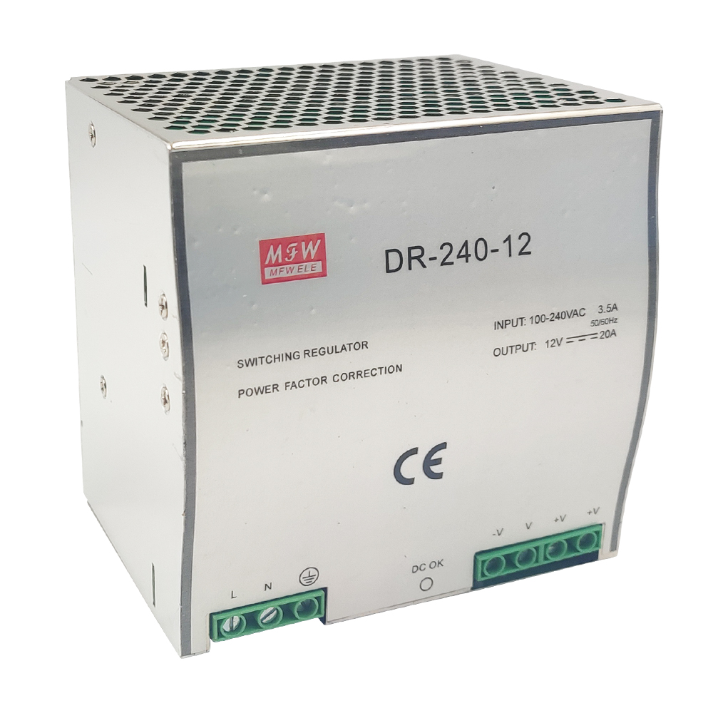 DR-240-12 DR Series Switch Power Supply 240W 12V