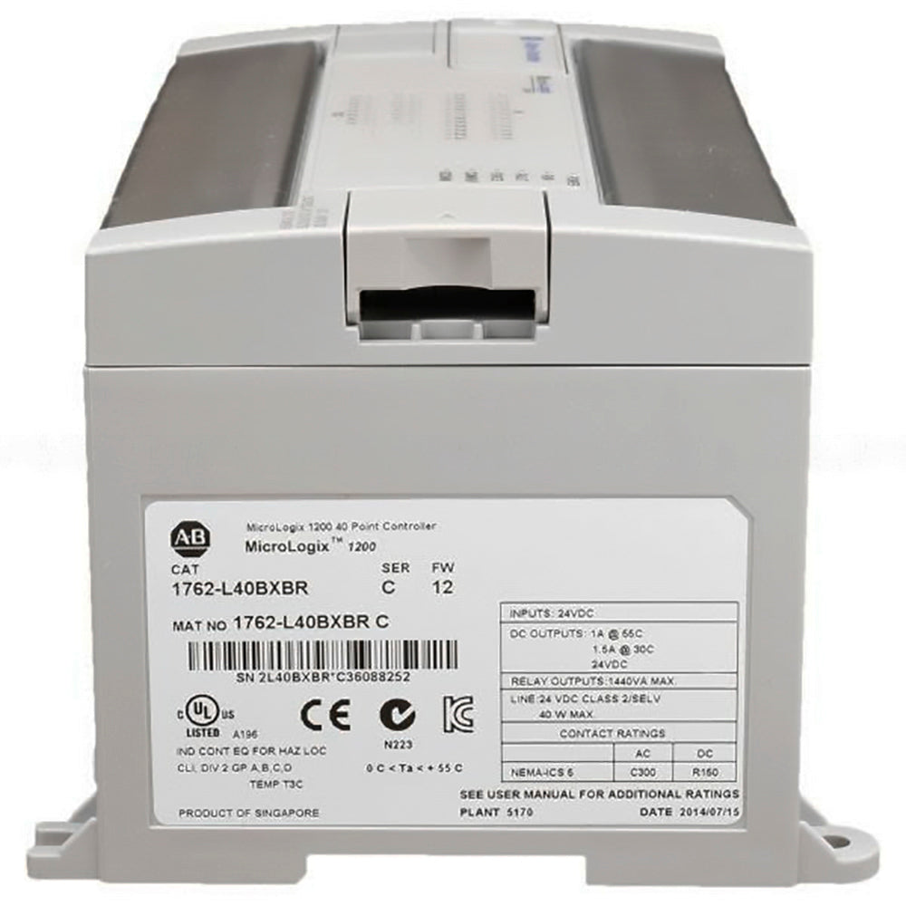 allen bradley 1762 l40bxbr