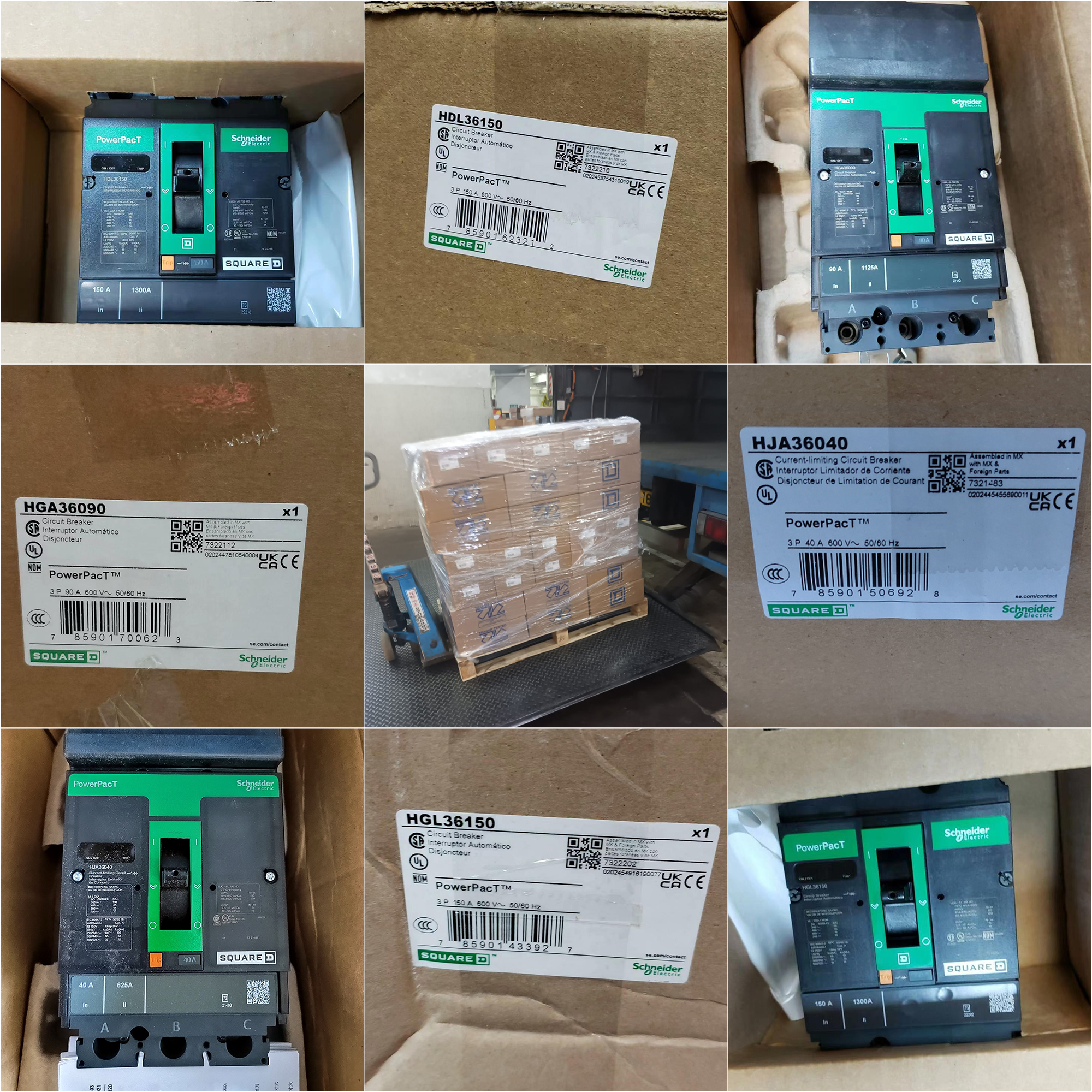square d molded case circuit breakers 