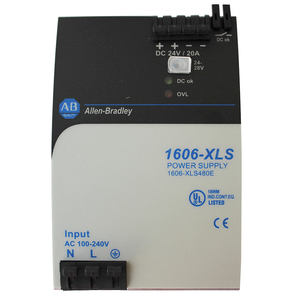 1606-XLS480E Allen Bradley Power Supply XLS 480W-simplybuy industrial