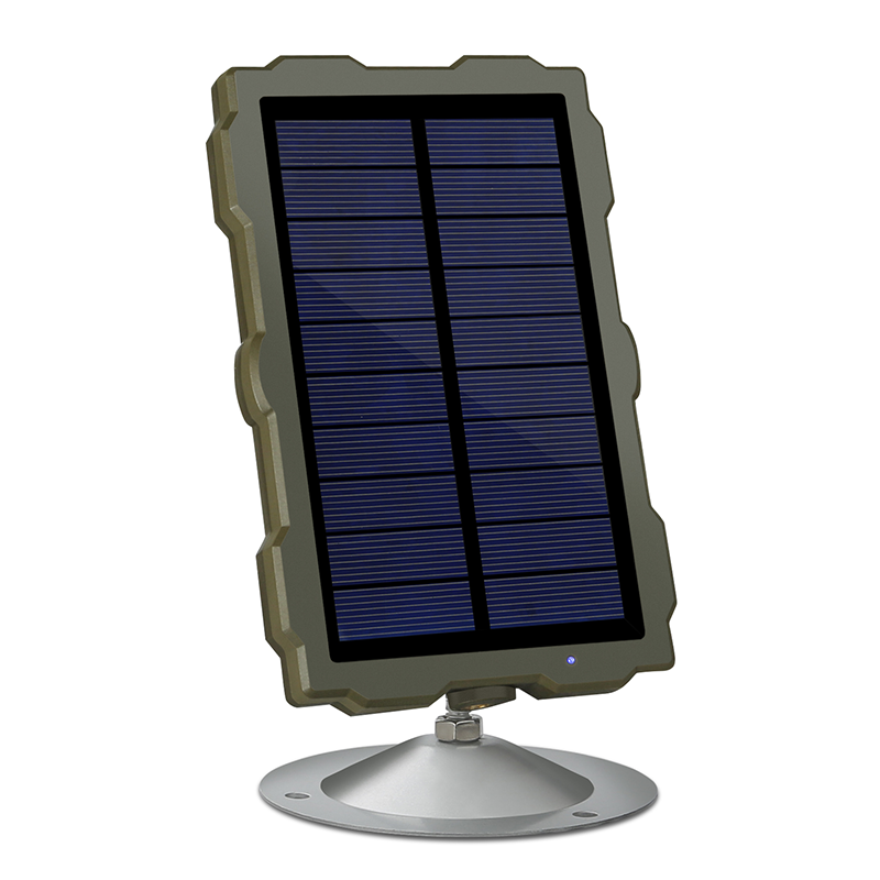 COOLIFE Solar Panel Charger(Suitable for All Types Trail Cameras）-Coolife