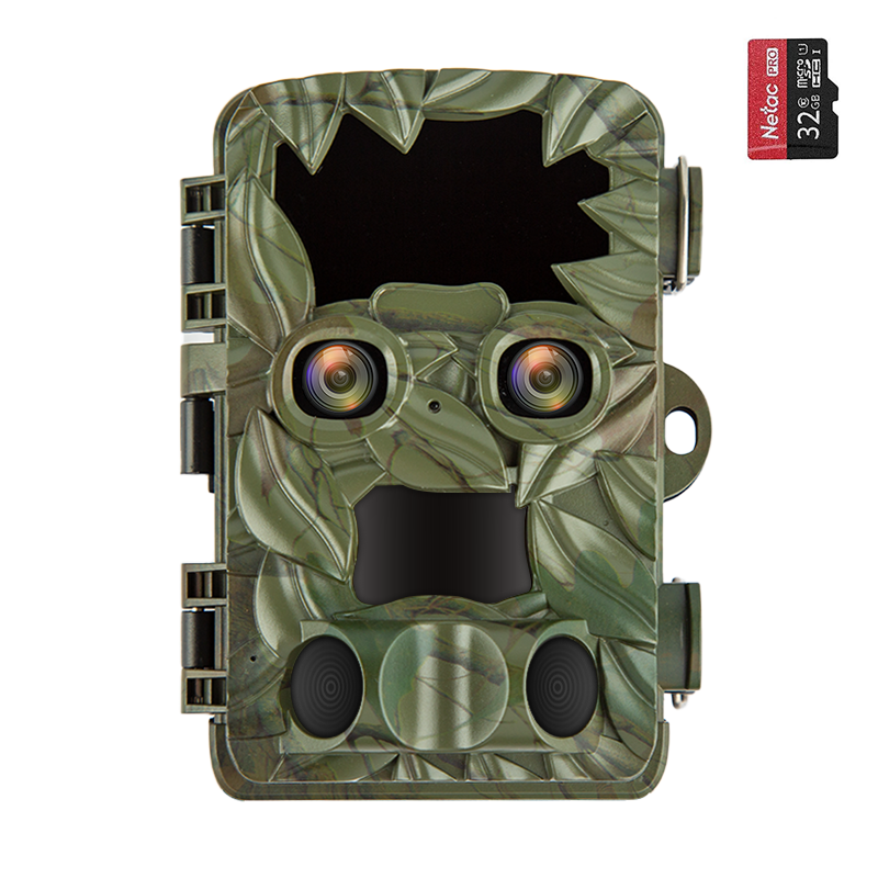 Coolife  H8201-20MP 4K HD Game Camera Night Vision 130° Wide Angle - IP66-Coolife