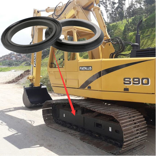 4990518 Floating Oil Seal For Fiat S90 Excavator Undercarriage Wheel Roller