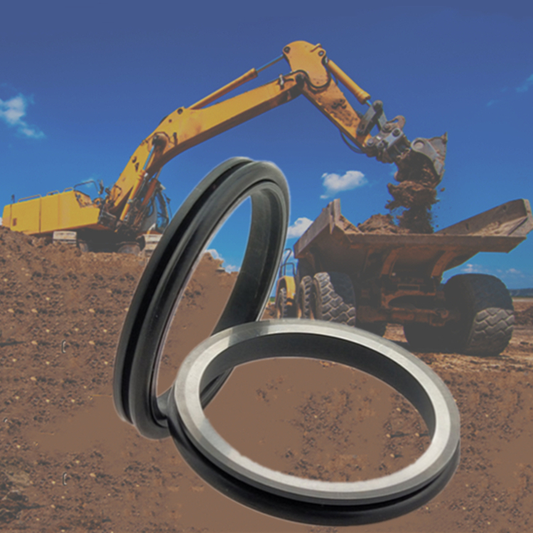 Kobelco sk75 excavator front idler floating seal group R45P0018D28 for track rollers