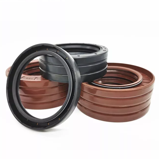 Double lip oil seal TC55*90*12 rubber NBR oil seal