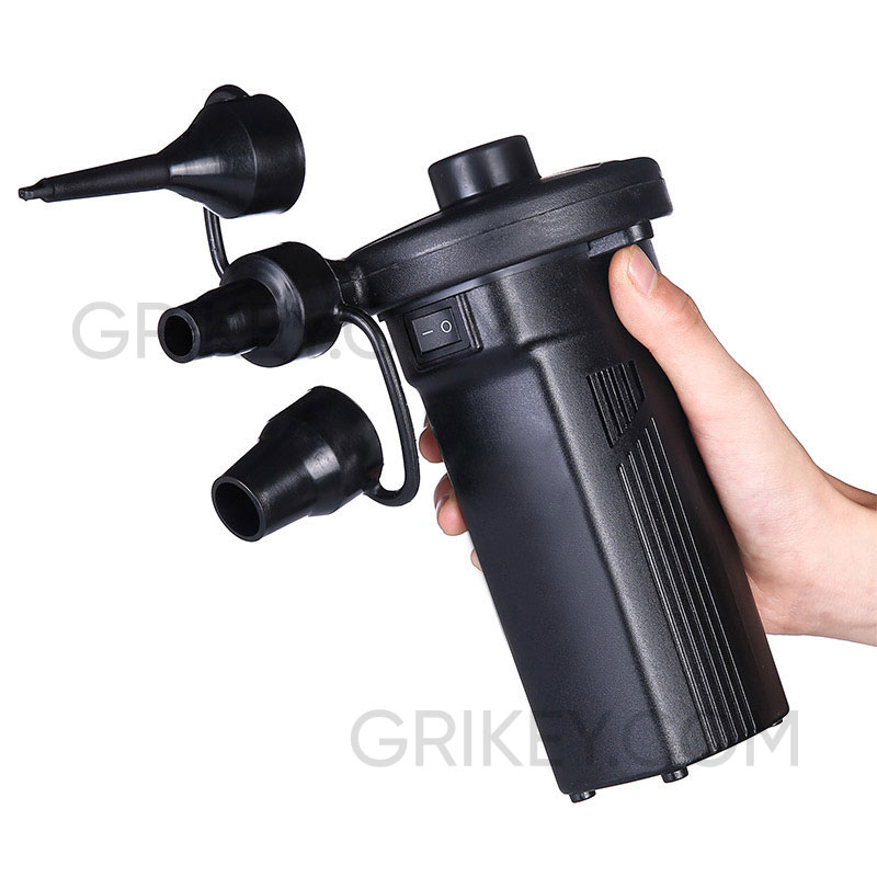 Air Pump for Inflatables Rechargeable Electric Pump Inflator/Deflator for Camping Inflatable Cushion Air Mattress Bed Pool Toy-grikey