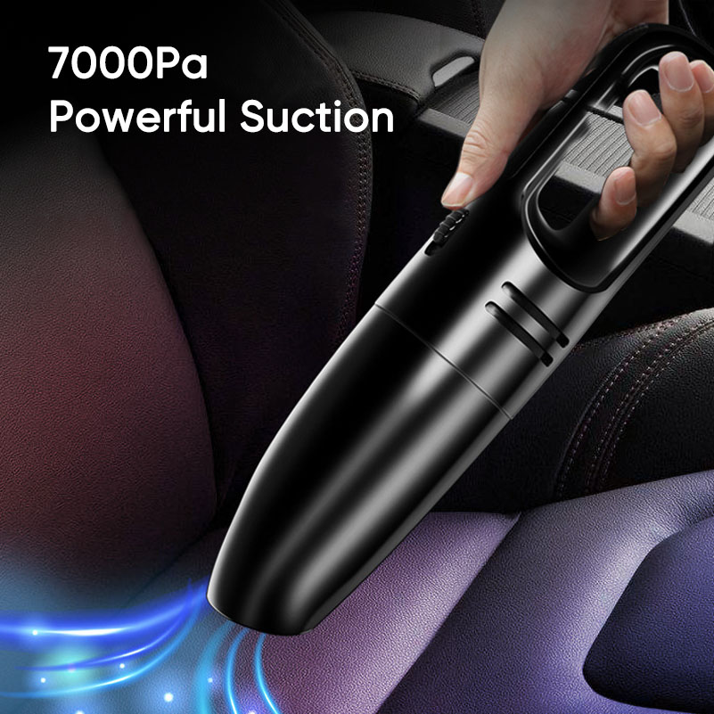 Portable Car Vacuum Cleaner 12V DC Corded Handheld Vaccum Cleaner Auto Accessories Kit for Detailing & Cleaning Car Interior-grikey