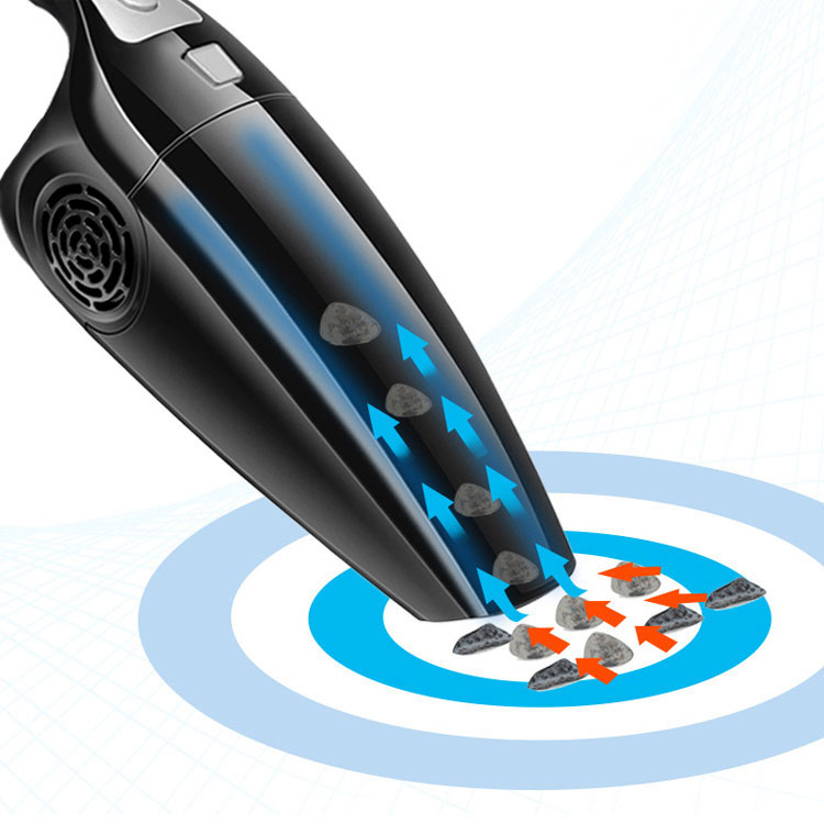 Portable Vacuum Cleaner for 12V Car Vacuum Cleaner Car Aspirateur Voiture Handheld Vacuum Cleaner For Car Auto-grikey