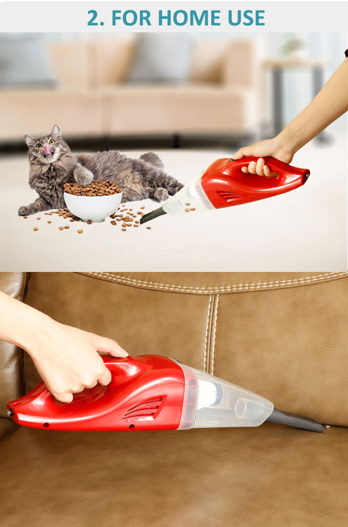 USB Rechargeable Portable 120W Handheld Vacuum Cleaner For Car /Home Battery Vaccum Cleaner Wireless-grikey