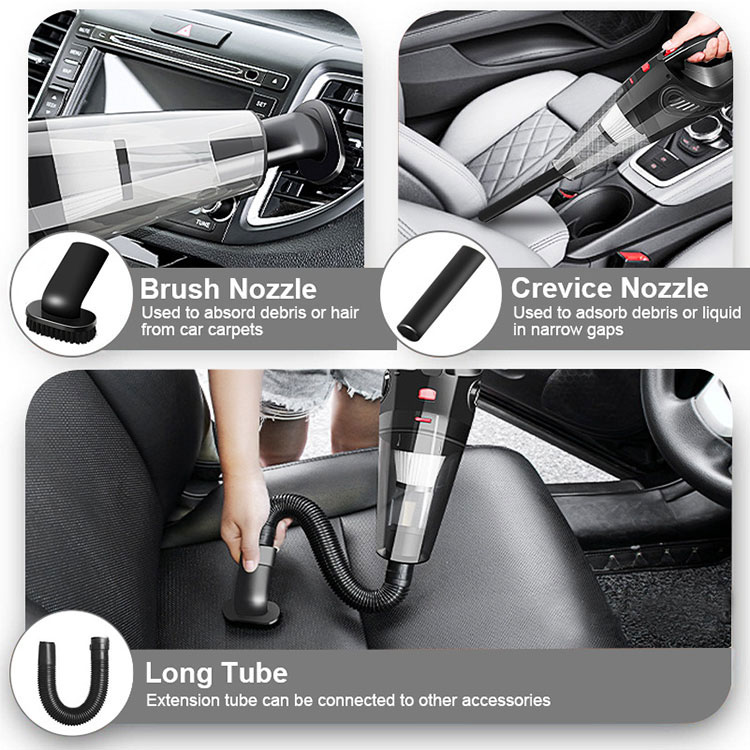 Car Vacuum Cleaner For Car Vacuum Autobiotic 12V Powerful Handheld Vacuum Cleaner Car Cleaning 5800Pa Big Suction-grikey