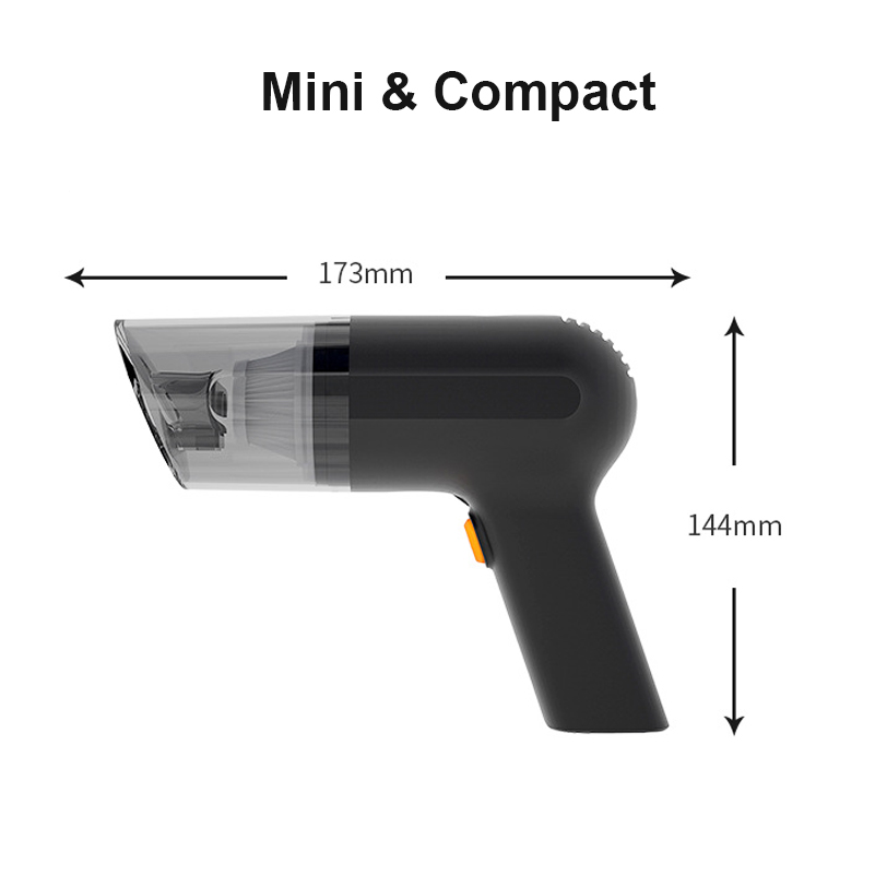 Car Vacuum Cleaner 12V DC Corded Portable Handheld Vaccum Cleaner Auto Accessories Kit for Detailing & Cleaning Car Interior-grikey