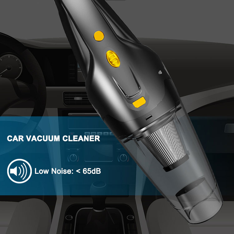 Portable Car Vacuum Cleaner w/LED Light 12V 120W High Power Handheld Vacuum Auto Accessories Kit for Detailing Cleaning Interior-grikey