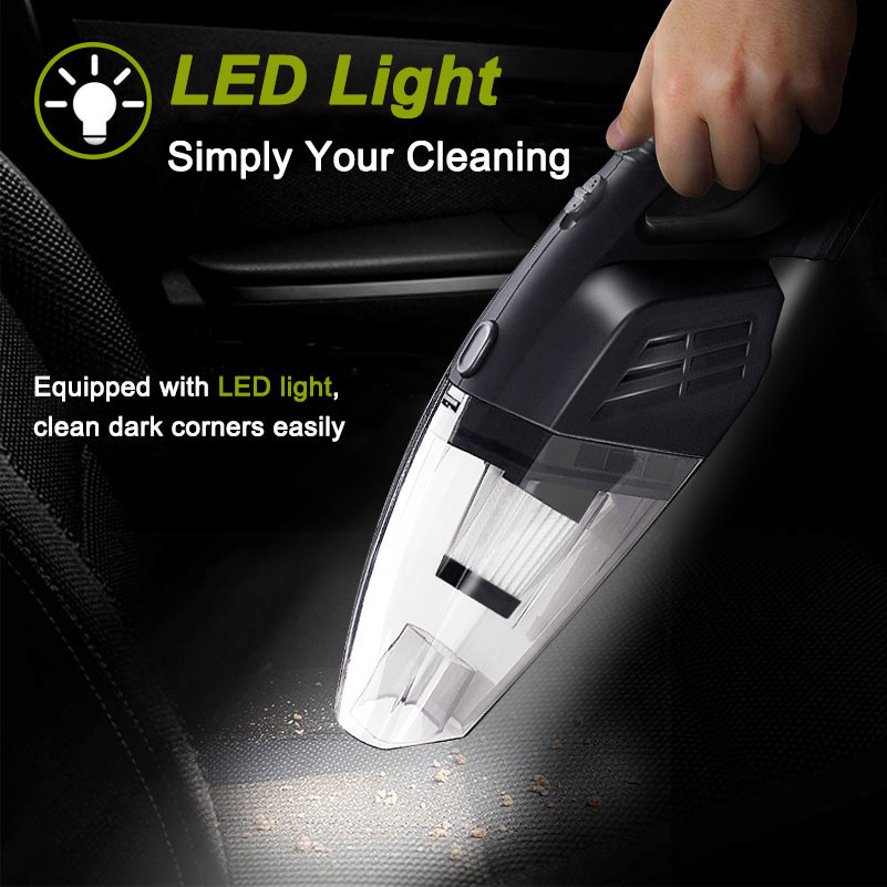 GRIKEY 2 in 1 Powerful Wireless Car Vacuum Cleaner Wireless Cleaners Handheld Vacuum Cleaner Car Wireless Vacuum Cleaner For Car/Home-grikey