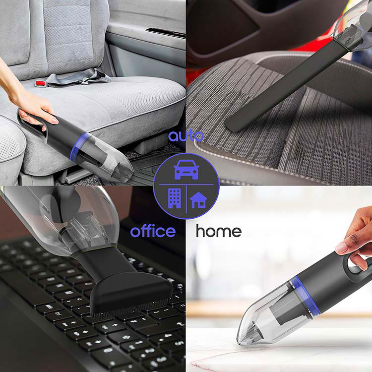 Handheld Vacuum Cleaner Cordless Ultra-Lightweight 7000Pa Suction Power USB Charging Car Vacuum for Auto Home Cleaning-grikey