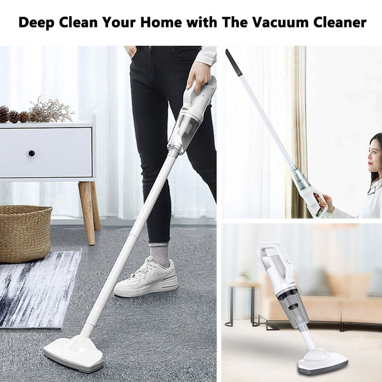 12Kpa Cordless Stick Vacuum Cleaner Lightweight Handheld Vac for Home Hardhood Hard Floor Carpet-grikey