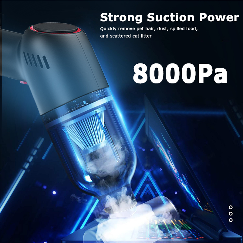 Rechargeable Vacuum Cleaner Wireless Car Vacuum Cleaner Autobiotic Wet and Dry VacuumCleaner for Home Vacuums Cleaners Cordless High Power-grikey