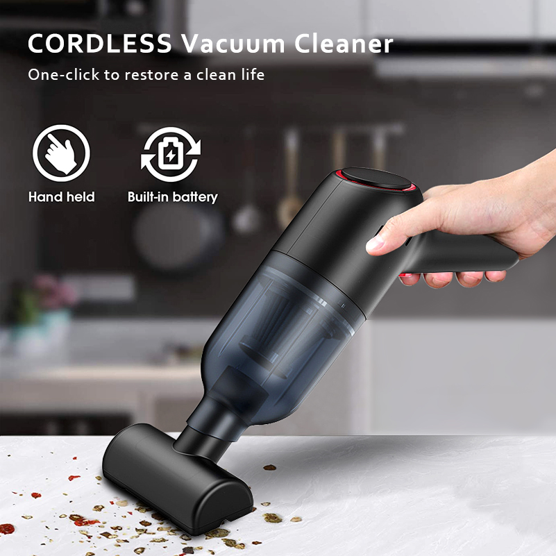 Rechargeable Vacuum Cleaner Wireless Car Vacuum Cleaner Autobiotic Wet and Dry VacuumCleaner for Home Vacuums Cleaners Cordless High Power-grikey