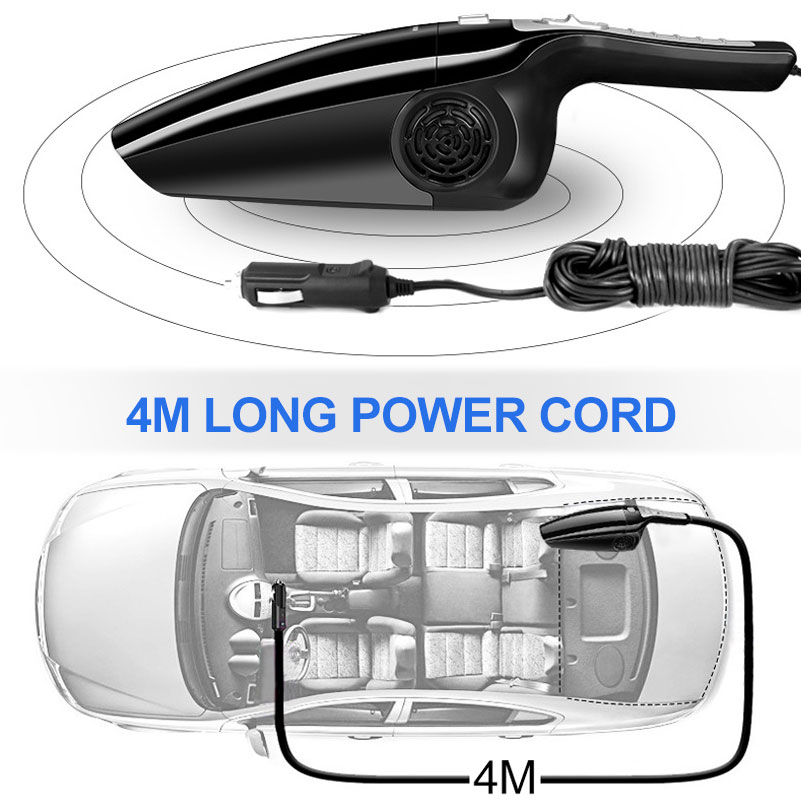  12V Portable Vacuum Cleaner for Car Vacuum Cleaner Car Handheld Vacuum Cleaner For Car Auto