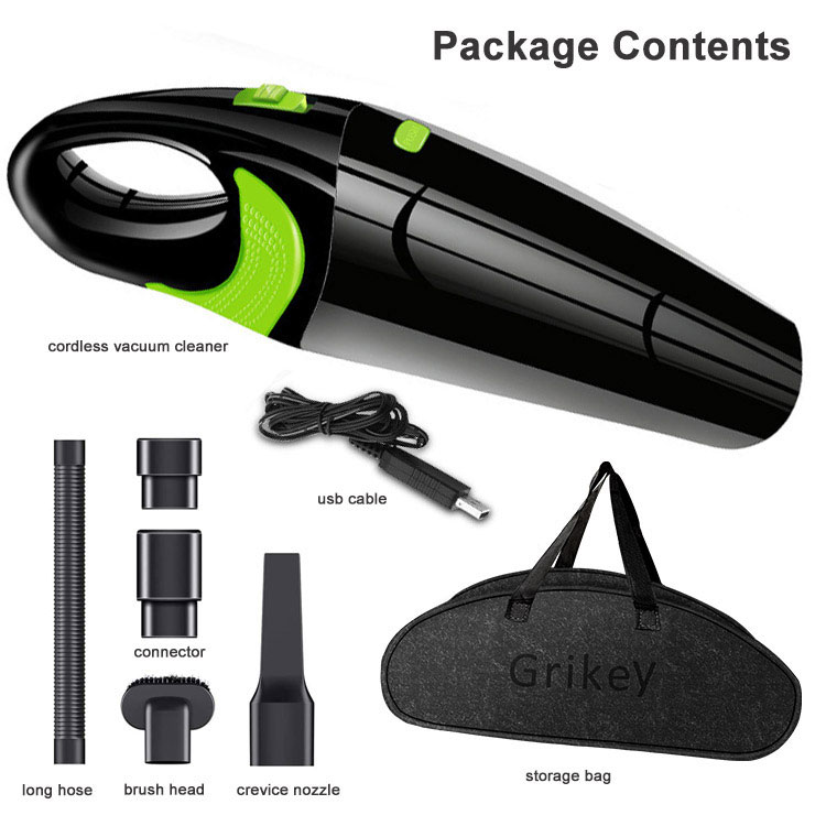 Powerful Rechargeable Vacuum Cleaner Car Vaccum Cleaner Wireless -grikey