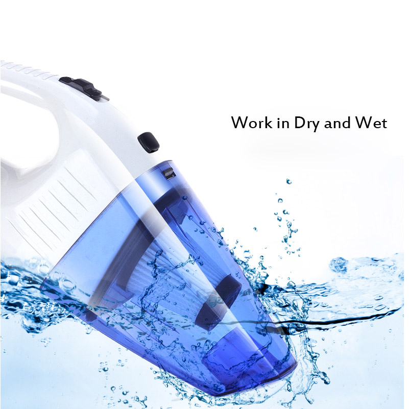 Powerful Wireless Car Vacuum Cleaner Mini Handheld Vacuum Cleaner Car Dry Wet Cleaning -grikey