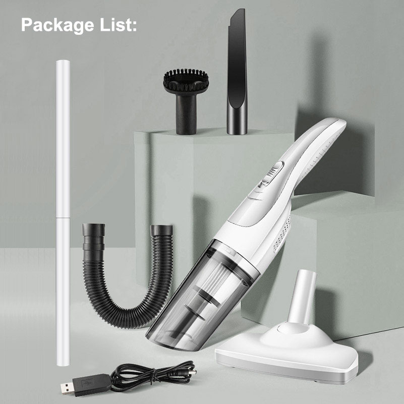 Handheld Cordless Stick Vacuum Cleaner Lightweight Portable High Hand Vacuum Power Home Car Office Pet Hair Cleaning-grikey