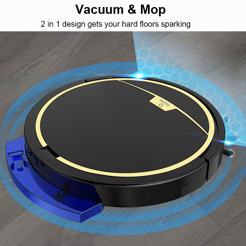 Robot Vacuum Cleaner for Home Vacuum Cleaner Robot Wireless Wet Dry Vacuum Cleaner Remote Control Automatic Dust Removal and Sterilization Sweeper-grikey