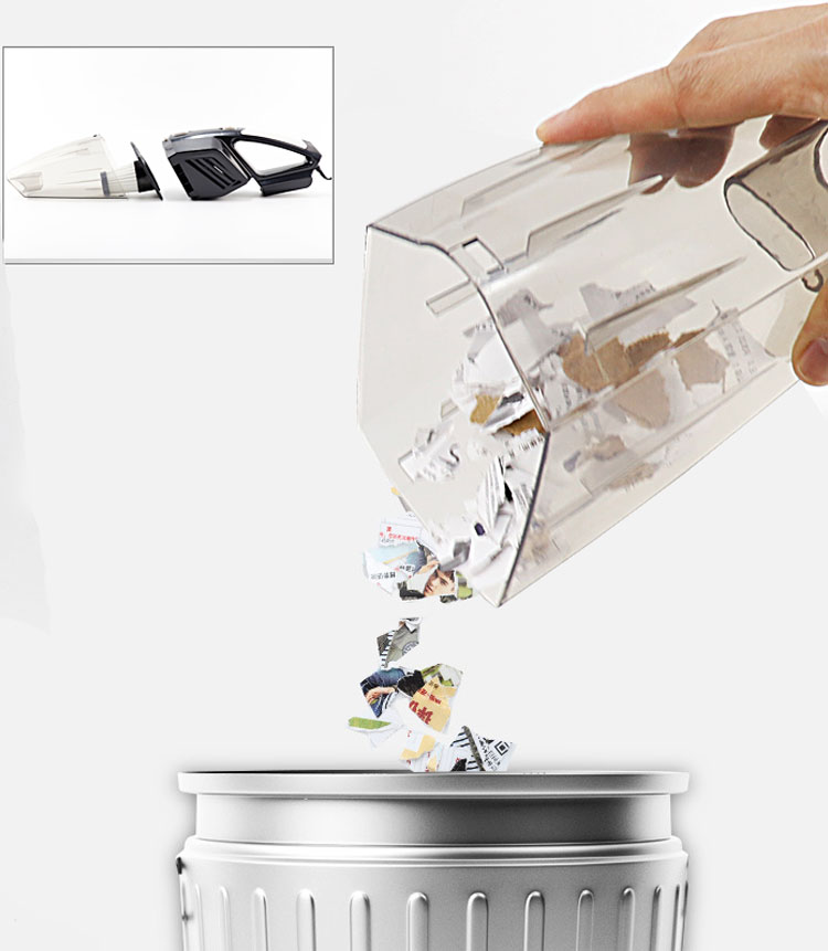 Car Vacuum Cleaner Strong Power 2 in 1 Dust Auto Vacuum Cleaner With LED Lights 12V Car Vaccum Cleaner Dry WetHot sale products-grikey