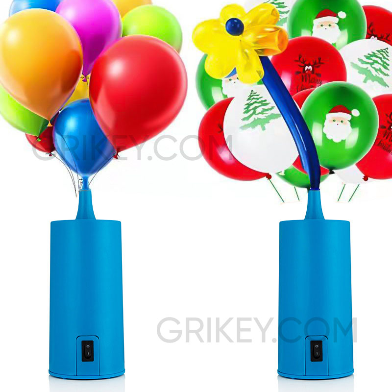 Balloon Pump Electric Air Pump for Balloons Portable Balloon Inflator For Balloon Arch Kit, Letter balloon, Animal balloon-grikey