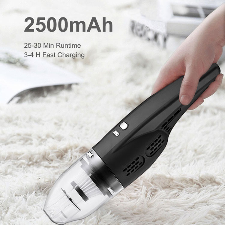 Handheld Vacuum Cleaner Cordless Portable Mini Car Vacuum Cleaner by Rechargeable Li-ion Battery for Pet Hair Home and Car-grikey