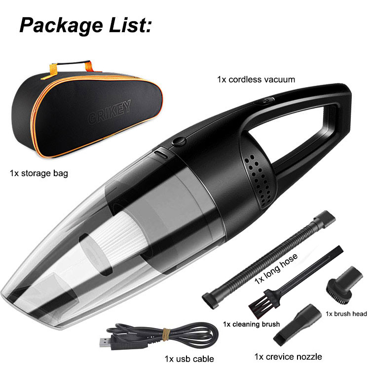 9000pa Portable Vacuum Cleaner Wireless Manual Vacuum Cleaner For Home Powerful Wireless Car Vacuum Cleaner Dry Wet -grikey