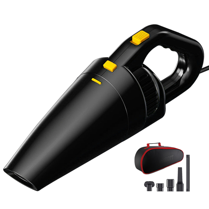 Car Vacuum Cleaner High Power 12V DC Portable Corded Handheld Vacuum Cleaner 8000Pa Strong Suction for Car Interior Cleaning 
