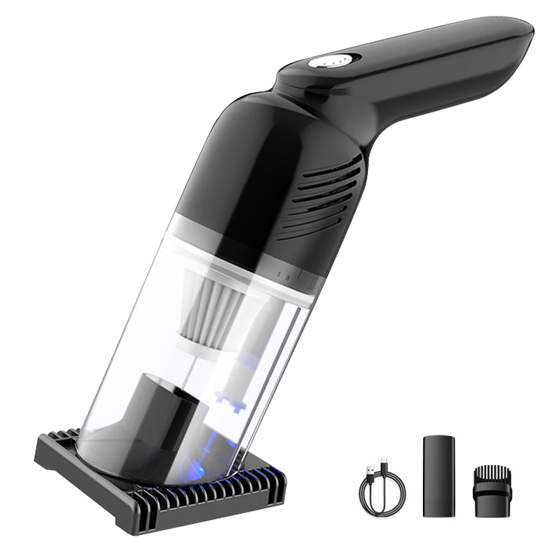 Cordless Portable Handheld Vacuum 8000Pa Powerful Rechargeable Car Vacuum Cleaner with UV Light for Home Office Sofa Cleaning