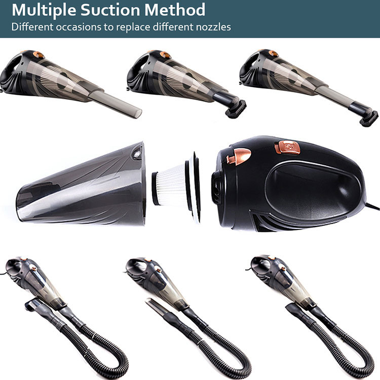 120W Car Vacuum Cleaner Portable Vacuum Cleaner Auto Large Capacity Washing Vacuum Cleaner Car 