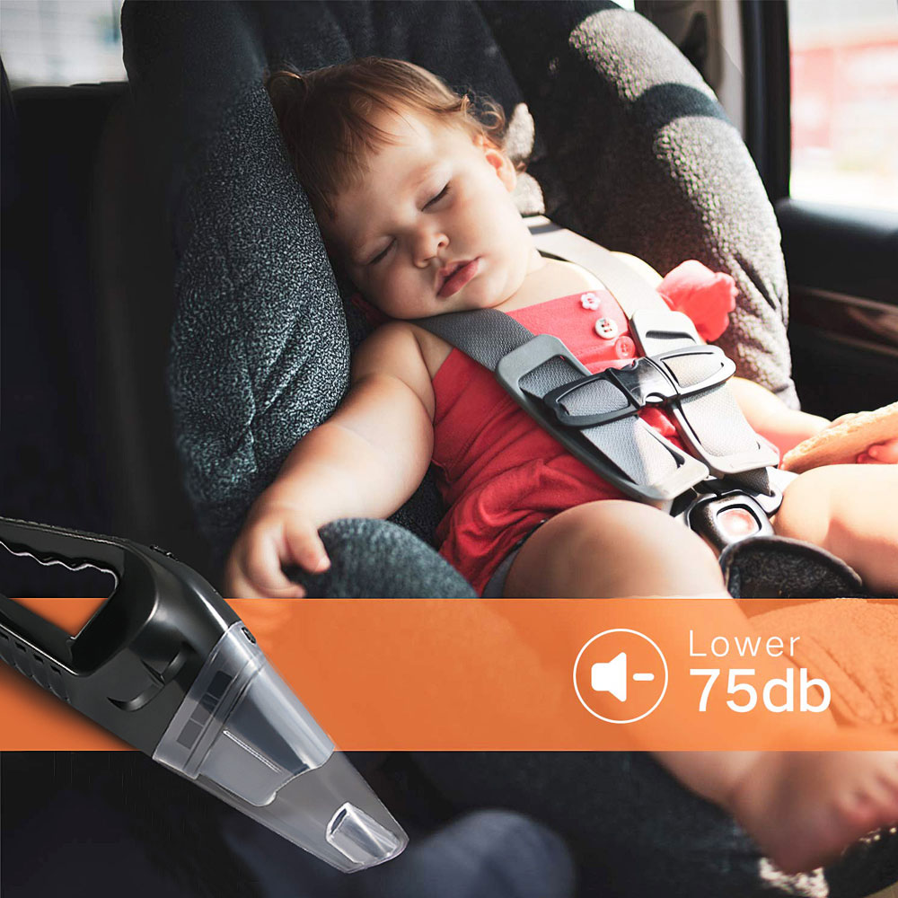 Custom Car Vacuum Cleaner For Car Portable Vacuum Cleaner 12V 120W Mini Car Vacuum Cleaner