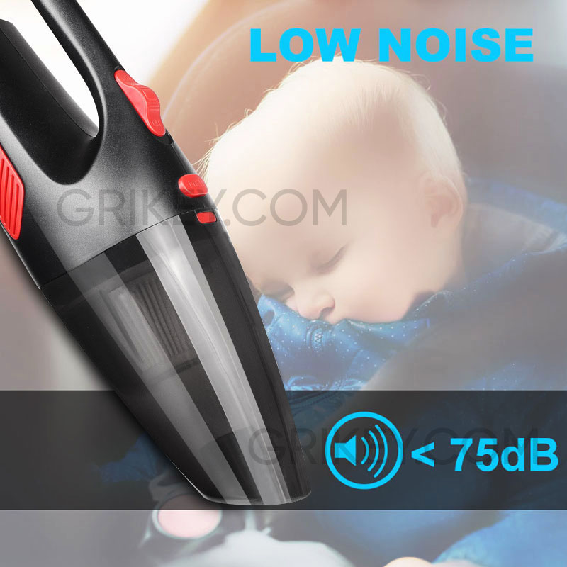 Cordless Handheld Car Vacuum Cleaner Portable 8000Pa Powerful Suction Rechargeable Auto Vaccum Cleaner for Home Office Sofa Desk-grikey