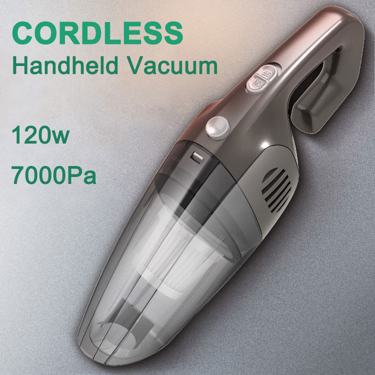 Cordless Portable Car Vacuum Cleaner 7Kpa Powerful Suction Wireless Vacuum for Home Car Cleaning-grikey