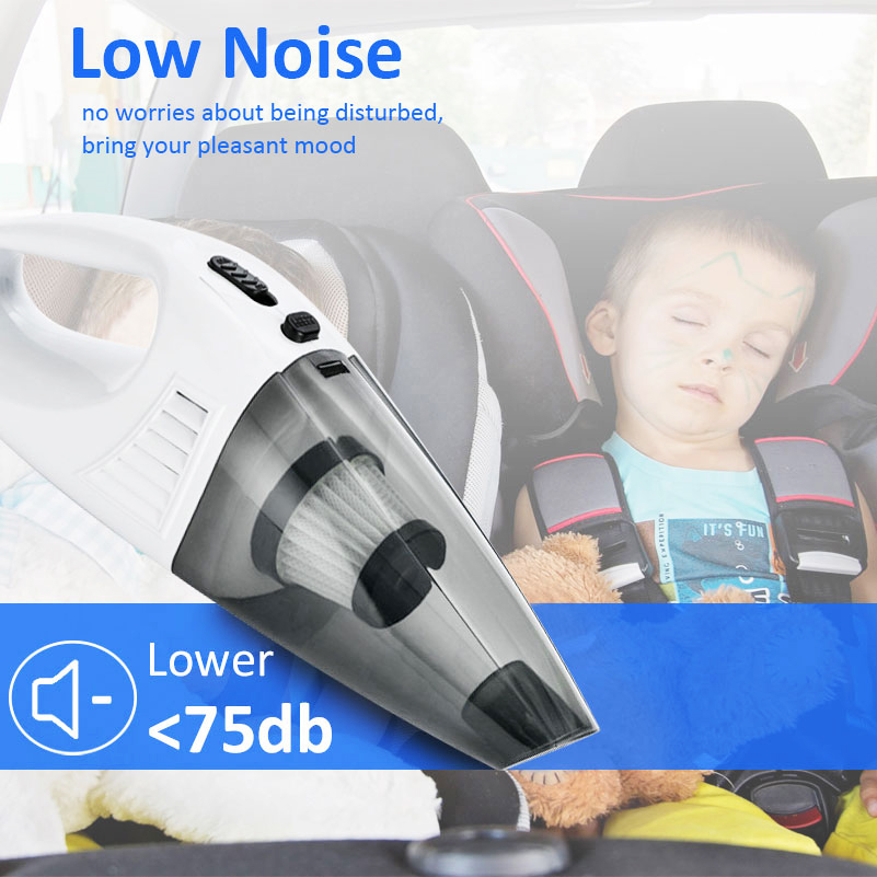 Handheld Vacuum Cleaner Cordless Portable Rechargeable High Power Auto Vacuum Cleaner for Car Home Office Sofa Desk-grikey